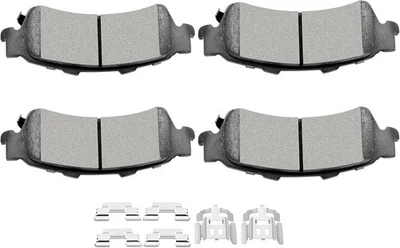 SCITOO D792 Rear Ceramic Brake Pads Sets Fit For Cadillac DeVille | For...  - Image 1 of 4