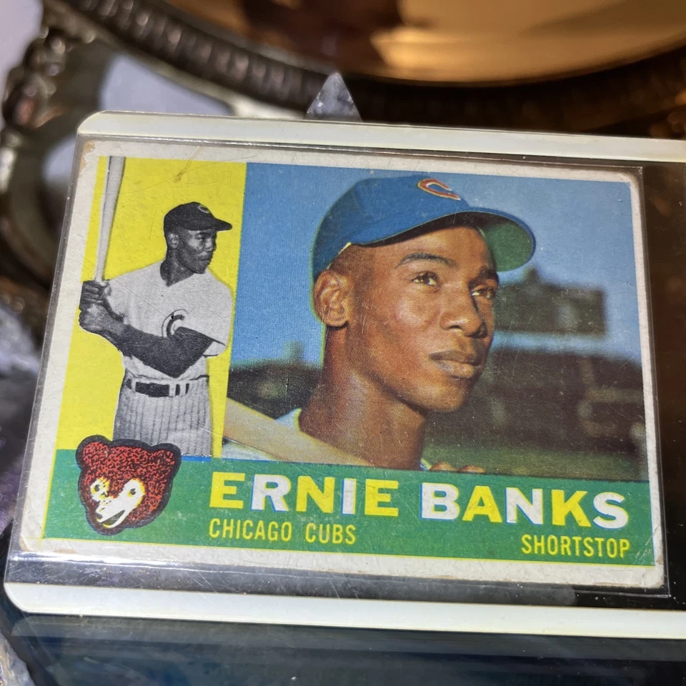 1960 Topps - Ernie Banks #10 Foto 1 de 3
