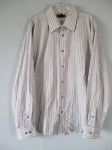 Botón delantero manga larga Express Design Studio talla XL para hombre - Imagen 1 de 12