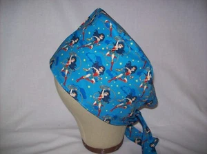 Men/Women Surgical Scrub Cap Lined Comics Wonder Very Cool 100% Cotton - Picture 1 of 3