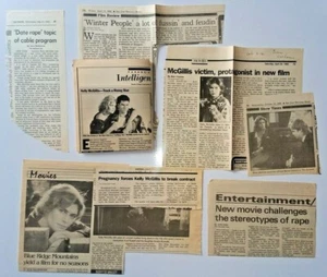 Colección rara Kelly McGillis 8 recortes 1986-1989; Archivo de los años ochenta - Imagen 1 de 1