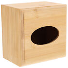 Nowoczesna drewniana pokrywa pudełka na chusteczki, wysuwany panel, kwadratowy uchwyt na serwetki