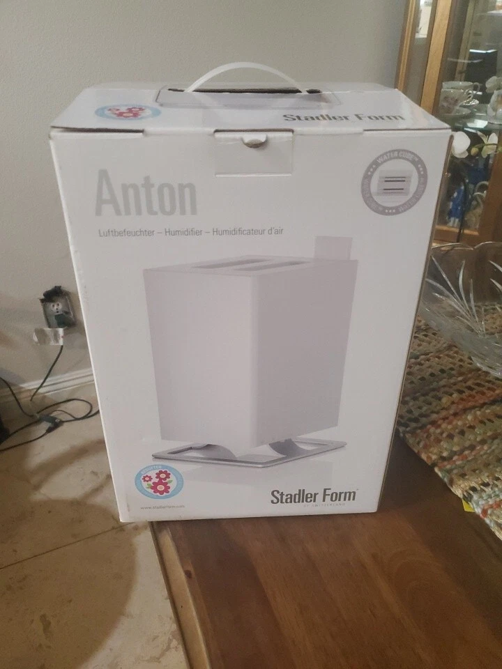 Stadler Form Anton Ultrasonic Humidifier Aromatherapy Diffuser - Black Cube - Image 1 of 4