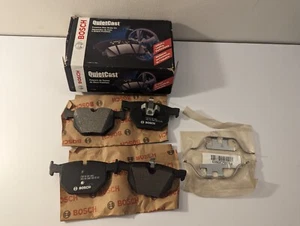 Rear BMW E90 E92 330i 335i 335is Rear Disc Brake Pad Bosch QuietCast BP1170 set - Picture 1 of 9