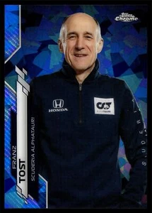 2020 Topps Chrome SAPPHIRE Formula 1 FRANZ TOST #94 ALPHATAURI - Picture 1 of 2