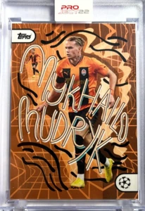 Topps Project 22 Artist Mykhailo Mudryk by Mike Perry 1/10 Orange Parallel - Picture 1 of 3