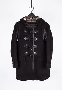 Original Burberry Brit Damen Woll Dufflecoat Größe UK10 H5009 - Bild 1 von 15