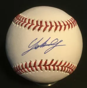 Johnny Cueto Reds Giants signed MLB Baseball Auto Autogramm Steiner Holo COA 6 - Bild 1 von 9