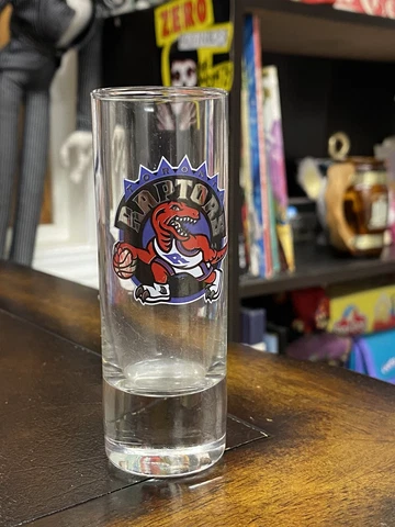 vintage 90s toronto raptors shot glass Cover