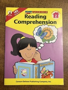Carson-Delosa Home Workbooks Reading Comprehension, Phonics and Reading Grade 2 - Picture 1 of 7
