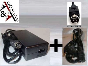 Netzteil AC Adapter für Medion MD 30288 TV TFT LCD LCD-TV 12V 5A 4Pin 4 Polig - Bild 1 von 1