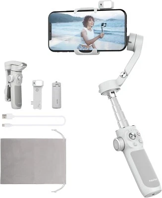 Feiyu VB4 Kit-Smartphone Gimbal with AI Tracking, Fill Light and Gesture Control - Image 1 of 4
