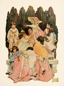 Madre e hijos de Jessie Willcox Smith Giclee estampado artístico + envío gratuito - Imagen 1 de 3