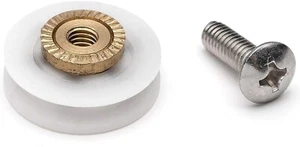 American Motorhome RV Shower Door Rollers  19mm  8 pack - Picture 1 of 3