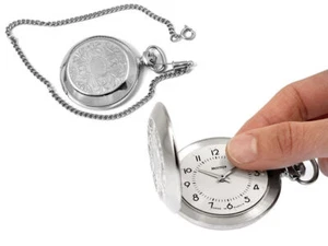 SOVIET POCKET WATCH FOR BLIND MAN'S BREIL MOLNIJA 3602 us - Picture 1 of 6