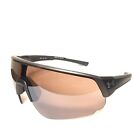 UNDER ARMOUR Mens Changeup 8650107 Shield Wrap Sport Sunglasses Gray (MSRP $185)