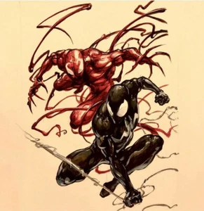 Marvel Legends Exclusive VHS Spider-Man Symbiote v Carnage 2-Pack Action Figures - Picture 1 of 24