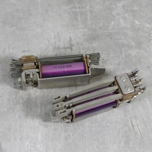 1 x relé de teledetector antiguo relé plano jefes bobina de 24 voltios años 60 relé W48 - Imagen 1 de 12