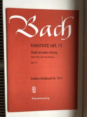 JS Bach: Cantata BWV 71 - Gott ist mein König - Image 1 of 3
