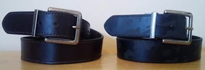 Cinturón reversible George para hombre negro/gris camuflado a marrón oscuro variedad de tallas - Imagen 1 de 6