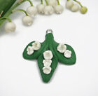 Lily Of The Valley Charms Beads Pendants Handmade Polymer Clay Wild Flowers