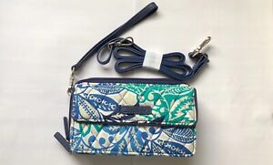 Vera Bradley RFID All In One Crossbody New Santiago Retired Color For iPhone