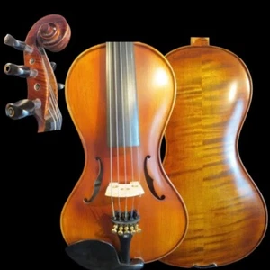 CANCIÓN Marca Hecho a Mano 5 Cuerdas Violín 4/4, Estilo Barroco, Buen Sonido #12351 - Imagen 1 de 10
