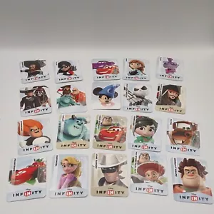 Disney Infinity Cards Lot of 20 Web Code Cards Cars Pirates Incredibles More - Picture 1 of 5