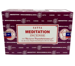 Palos de incienso de meditación Satya Sai Baba Nag Champa tradicional Masala Agarbatti - Imagen 1 de 6