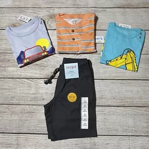 Toddler Boy Lot Of Clothes For Spring/Summer Size 5T. NWT! Colorful, Casual, - Picture 1 of 17