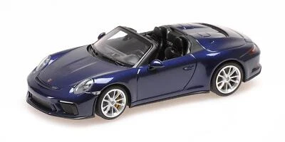1:43 MINICHAMPS Porsche 911 (991) Speedster Blue Metallic 2019 410061132 - Immagine 1 di 2
