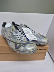 Botines de fútbol para hombre Mizuno Alpha II Elite AG P1GA256304 plateados/RÁPIDOS Y SEGUROS - Imagen 1 de 10