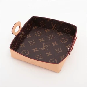 Louis Vuitton GI0150 Vide Poche MM Accessory pouch PVC & leather Beige×Brown - Picture 1 of 4