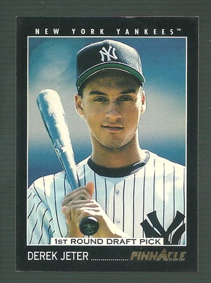 Pinnacle 1993 - primera ronda selección de draft Derek Jeter #457 (RC) Foto 1 de 2