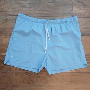 Pantaloncini Fabletics Uomo XXL 2XL Blu The One Corti Performance Corsa Palestra 5" - Foto 1 di 10