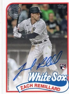 Zach Remillard 2024 Topps ROOKIE 35th Anniversary AUTO #89BA-ZR - Chicago - Picture 1 of 1