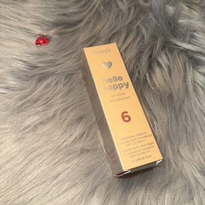 Benefit Hello Happy Air Stick Foundation Shade 6 - 8.5g New Sealed - Image 1 of 3
