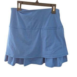 Lucky in Love Women Blue Athletic Skort Pleated Skirt Built-in Shorts Size S - Picture 1 of 8