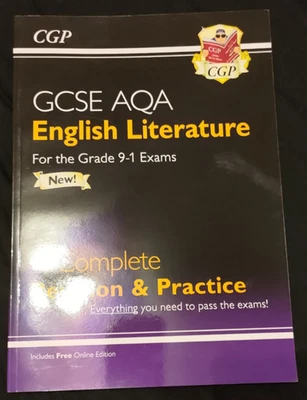 CGP GCSE AQA English Literature Textbook - Image 1 of 2