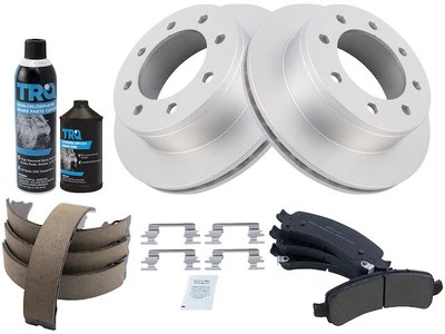For 2009-2016 GMC Savana 2500 Brake Pad Rotor Shoe Drum Kit Rear 79966ZHMP 2010 - Image 1 of 2