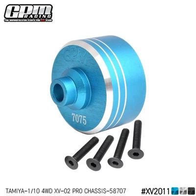 Estuche Diff Delantero Medio Trasero GPM Aluminio 7075 Para TAMIYA 1/10 XV-02 Pro Foto 1 de 4