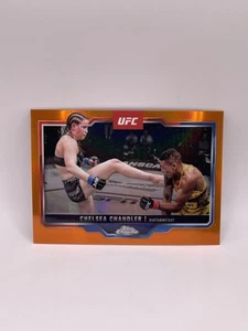 2025 Topps Finest Ufc Chelsea Chandler /25 Orange - Picture 1 of 2