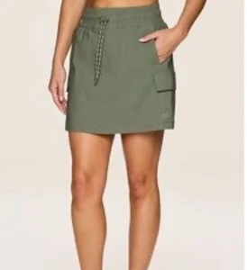 Falda/falta de senderismo Vively Cargo Ripstop XL oliva claro bolsillos grandes debajo de los pantalones cortos - Imagen 1 de 10