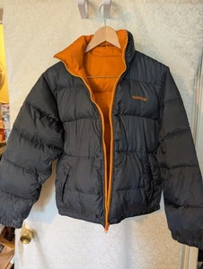 Rampage Puffer Jacket Unisex Small Reversible Orange &Blue - Picture 1 of 15
