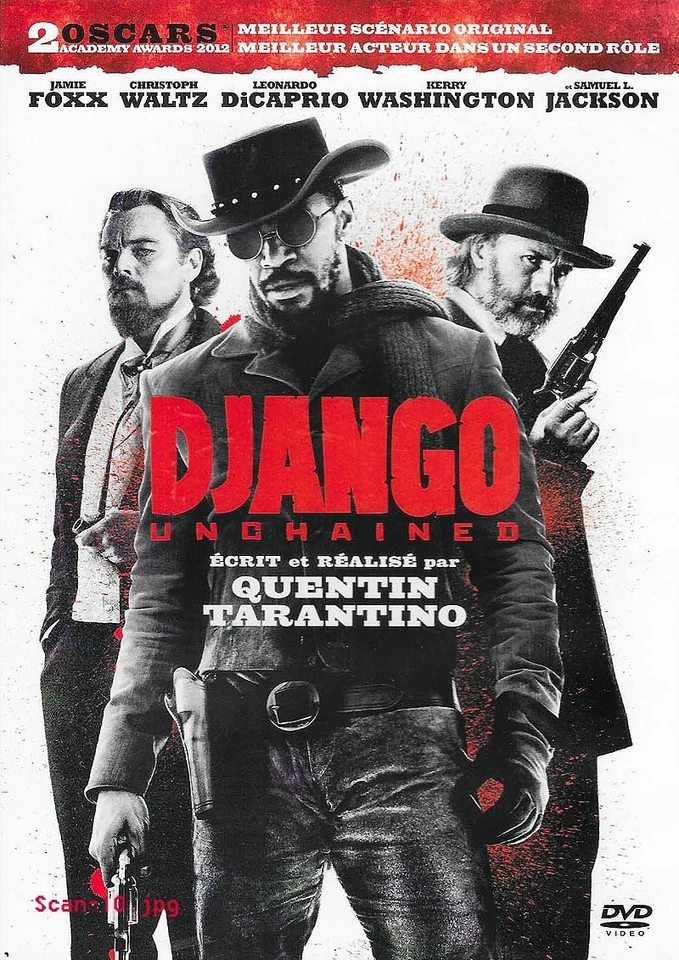 Django unchained (DVD) Jamie Foxx Christoph Waltz Quentin Tarantino (UK IMPORT) - Image 1 of 2