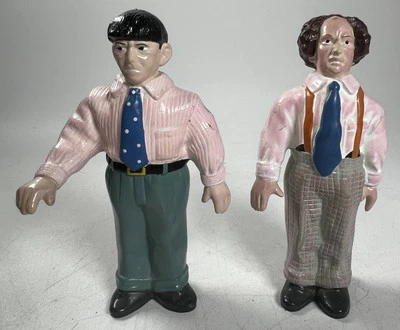 MOE & RIZADO TRES CHIFLADOS PVC 3,75" FIGURAS COLUMBIA FOTOS 1991 Foto 1 de 3