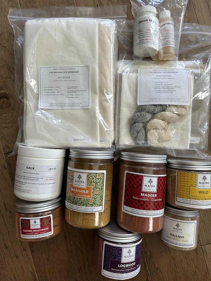 Maiwa The Natural Dye Workshop - Supply Kit-INCOMPLETE - Image 1 of 4