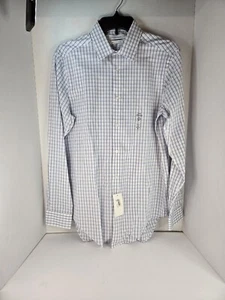 Calvin Klein Slim Fit Performance Non-Iron Collared Dress Shirt Men Sz15 - Picture 1 of 12
