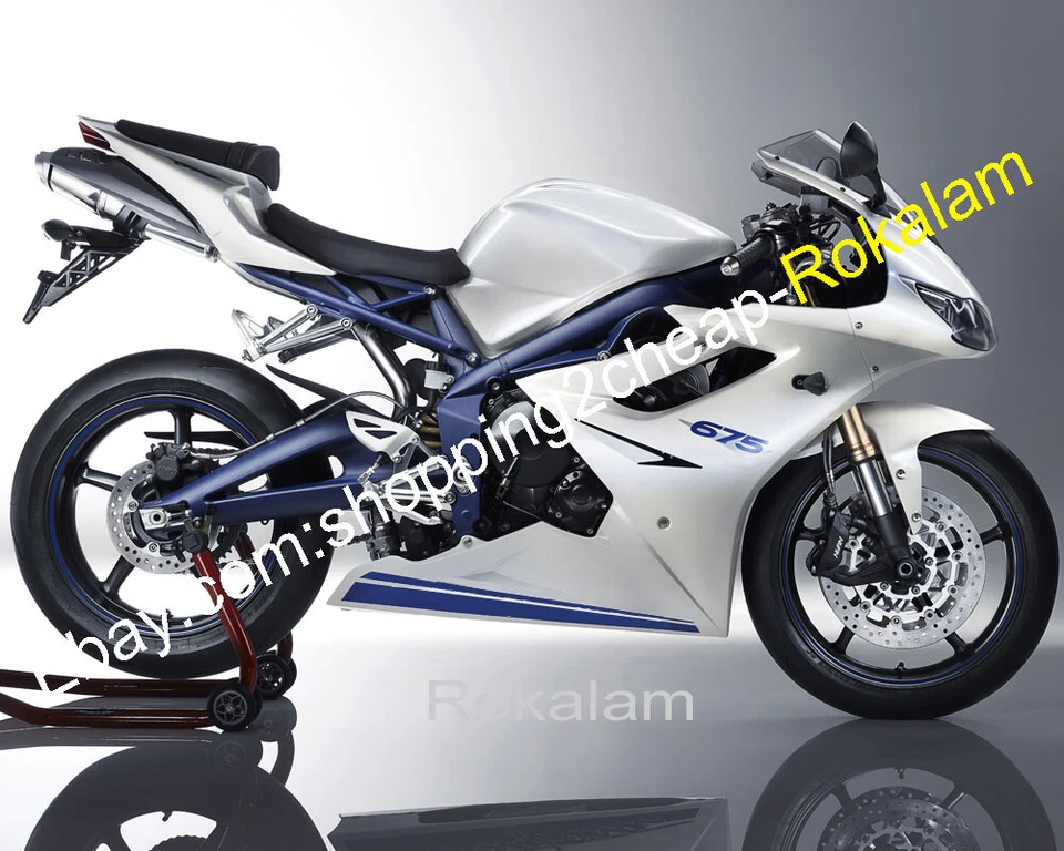 For Triumph Daytona 675 2009 2010 2011 2012 Bodywork Fairing Motorcycle Body kit - Imagem 1 de 1