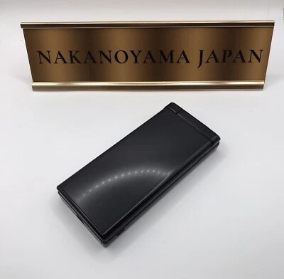 KYOCERA 701KC Black DIGNO KEITAI 2 Android Flip Phone Black SIM Unlocked Japan - Image 1 of 4